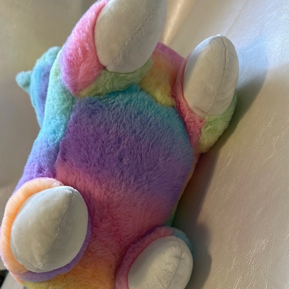 Pink and Orange Stuffed Animal Toy - Picture 5 of 6